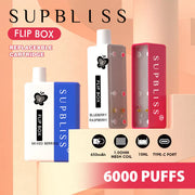 SUPBLISS FLIP BOX 6000 AUSTAUSCHBARES VAPE-KIT – 10 ML (1 STÜCK)